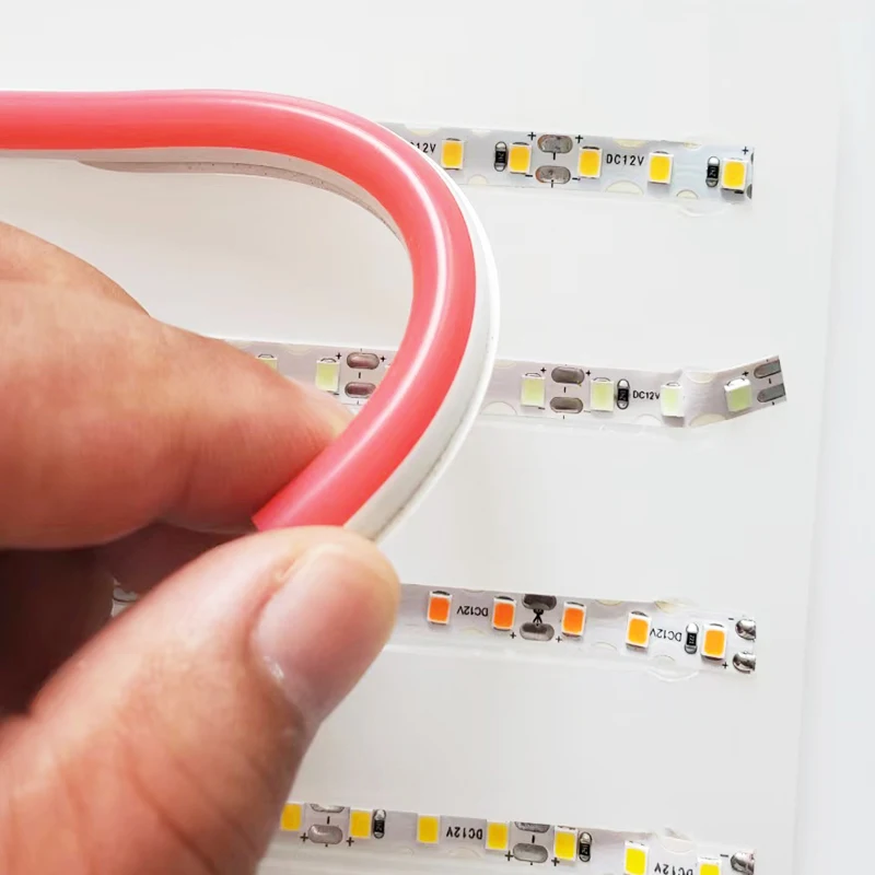 6mm/8mm/12mmseparated Neon Flex Light LED Silicone 80 IP65 Strips and Set Outdoor Silicone Led Neon Lights Neon Lights for Wall