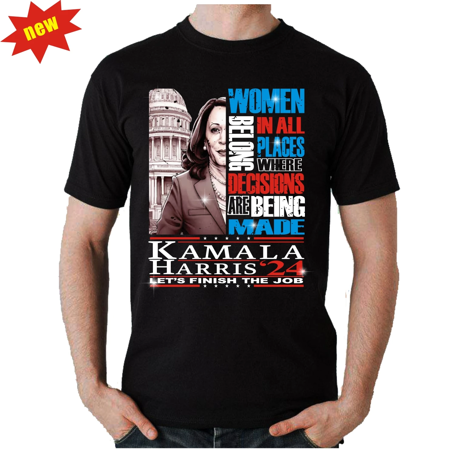 kamala Harris Heat Transfer Designs Ready To Press Dtf Print Transfers For Tshirt