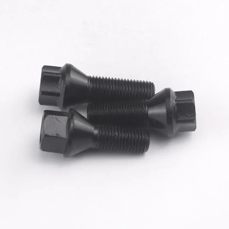 M12X1.5 10.9 Grade Black Bolt for Wheel Cars High Quality Bolts for Automotive Use