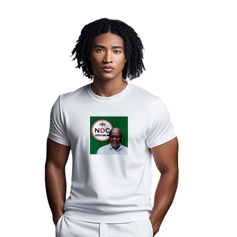 Wholesale Ghana President Election Campaign Short Sleeve Custom Logo Printing Polo T-shirt For Election Promotional Items