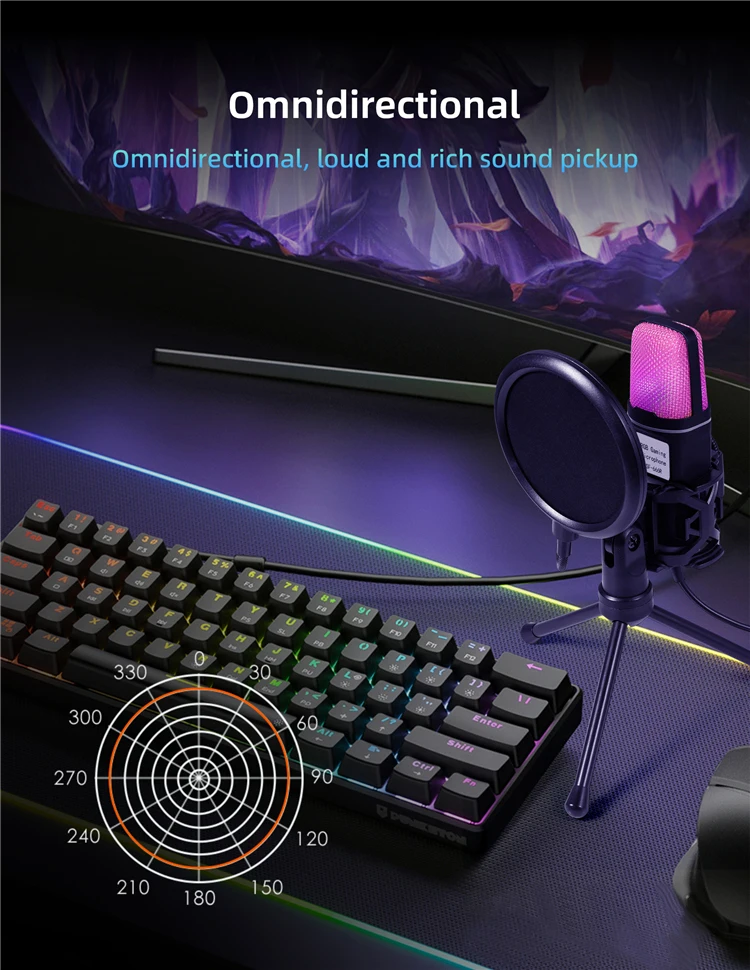 Gaming Microphone Oem Usb Microphone Without Headphone