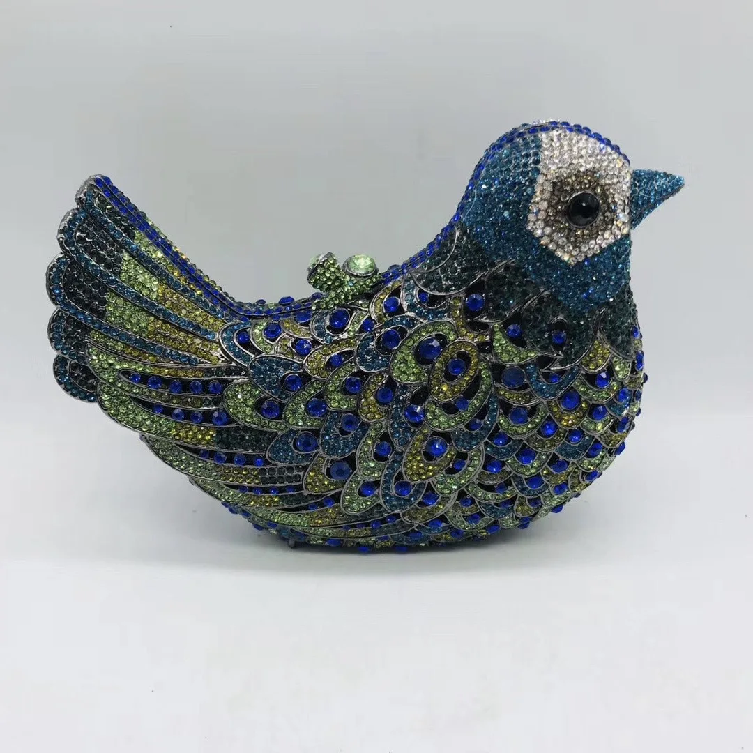 Latest Animal Bird party bags gift ideas acrylic crystal clutch