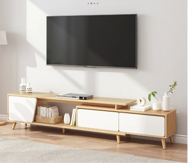 Modern Style Antique Tv Display Stands Table With Storage Rack Tv Cabinet Wooden Console Home Furniture Living Room Cabinets