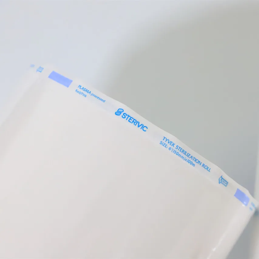 
High quality Sterilization Disposable Heat-sealing Tyvek roll/medical packing bag sterilized bags by Sterivic 