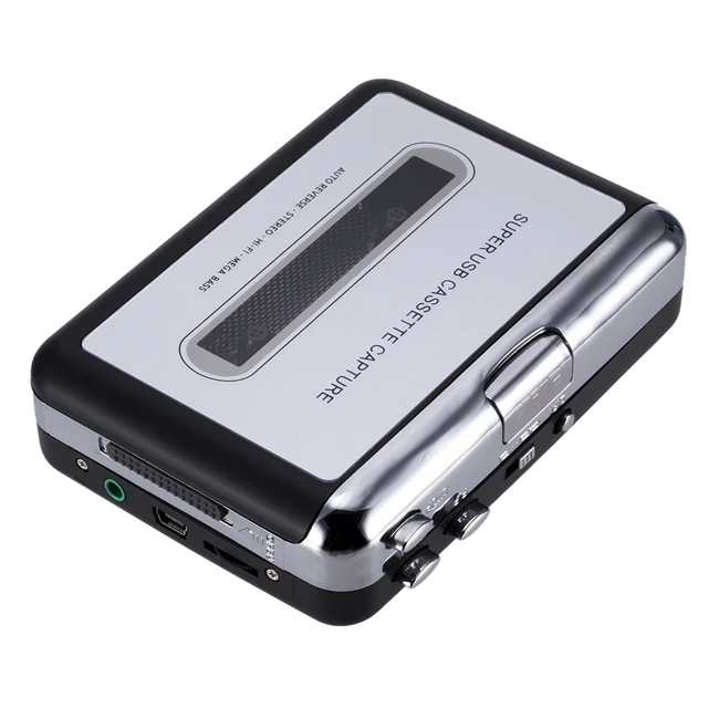  Кассетный проигрыватель записывающий обновленный к MP3 конвертеру USB от лент кассету радио записывающее
