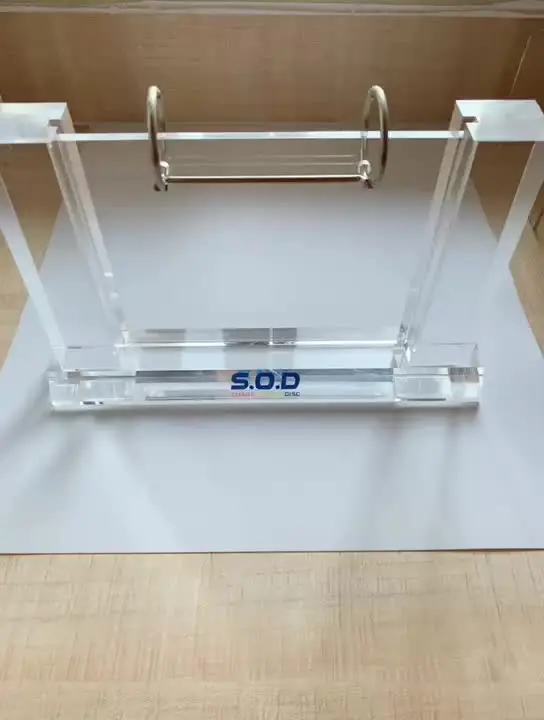 2020 DIY clear acrylic calendar stand up desktop plexiglass calendar