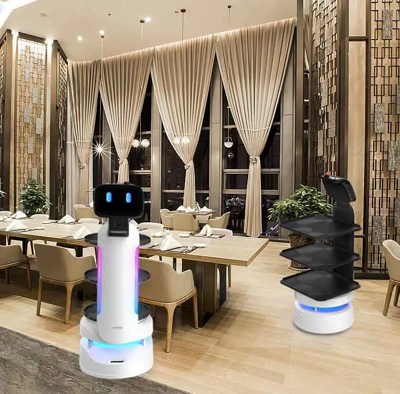 Segway Ugv Outdoor Food Delivery Robot Mobile Intelligent Delivery Service Robot For Restaurant & Hotel Supplies