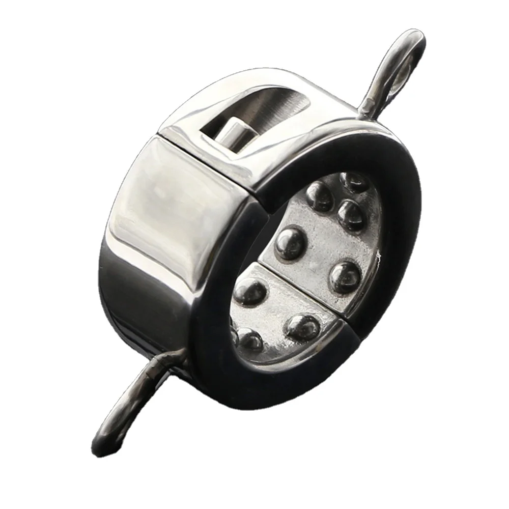 Metal Stainless Steel Scrotum Bondage Pendant Cock Ring Penis  Ring Weight
