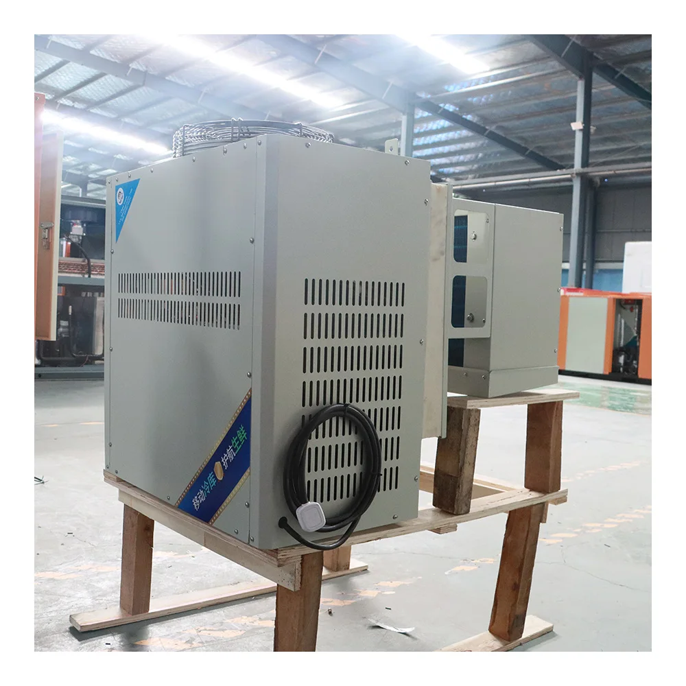 Cold Storage rooms Wall Mounted Refrigeration Equipment Fresh Milk Cooling Mono block Condensing Unit 20Ft 40Ft