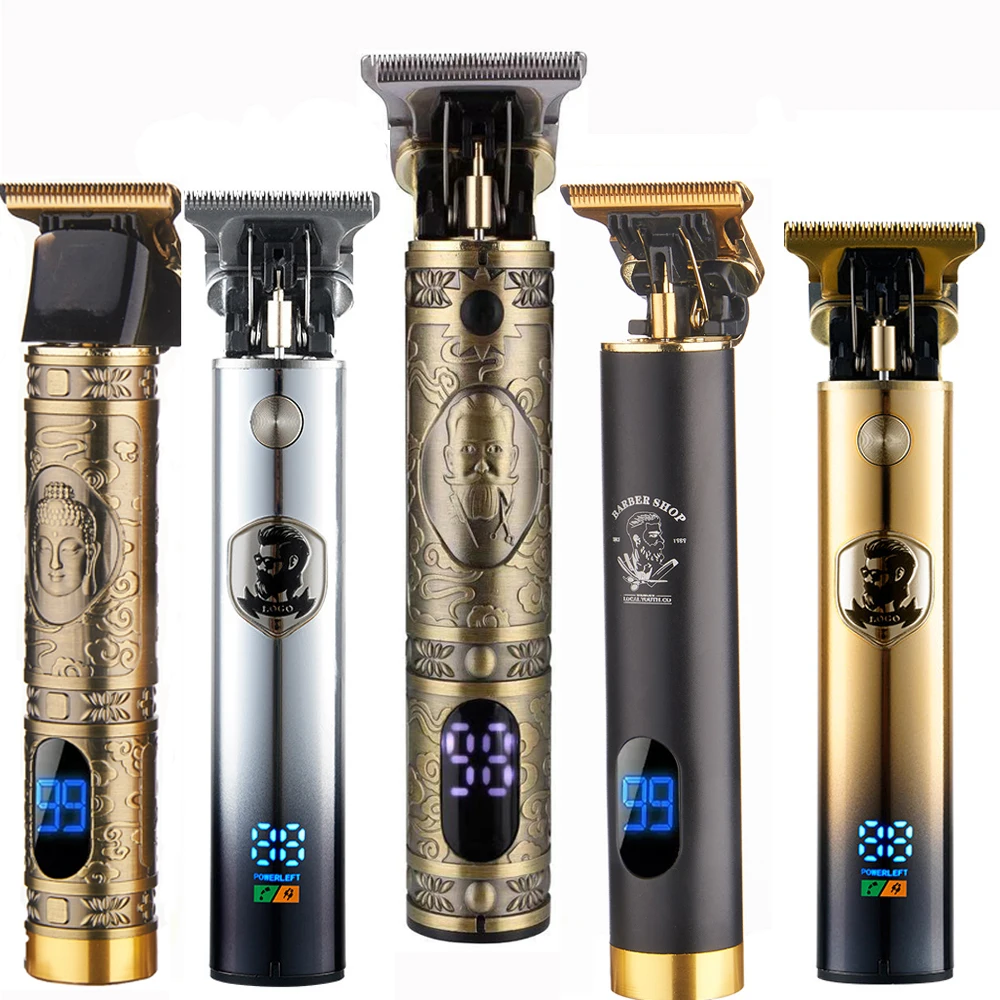 Professional Usb Rechargeable Hair Clippers Beard Trimmer Hot Sales Household Cordless Electric Hair Trimer For Men
