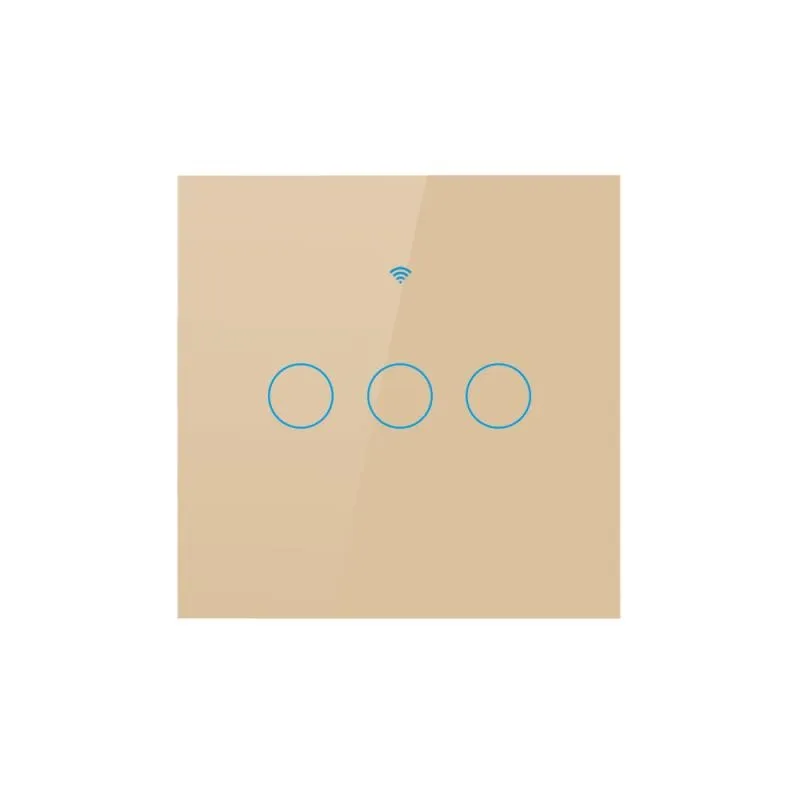 Wifi Wall Touch Switch EU Smart Light Switch 1 2 3 Gang Tuya/Smart Life Home Alexa Google Home