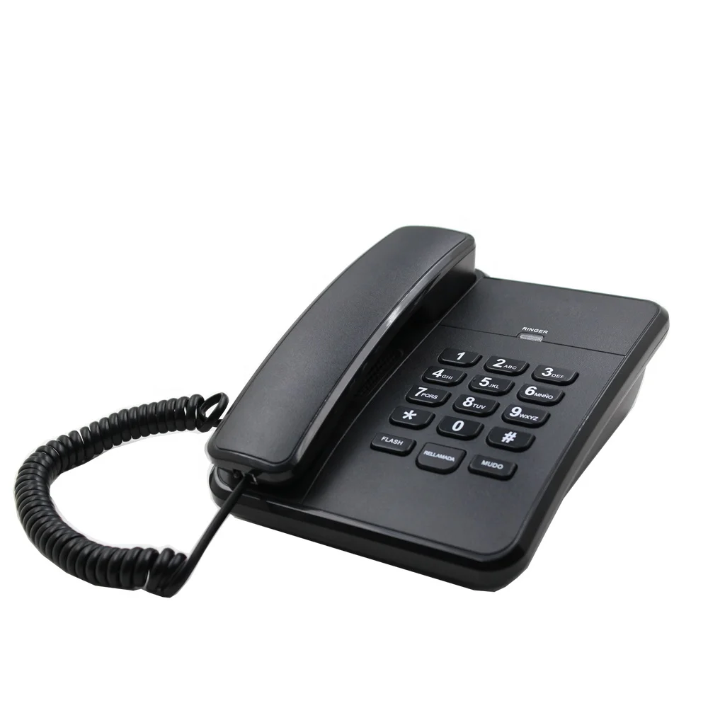 India Binatone Hot Sale Analog Basic Telephone With Redial Last Number and Mute Function For Home And Office Use