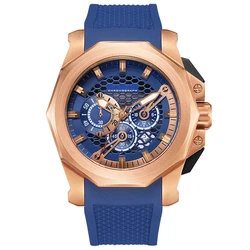 Hot Selling 10ATM Sport Mens Metal Watch Japan Movt Watch with Customer Logo Watches Chrono Oem