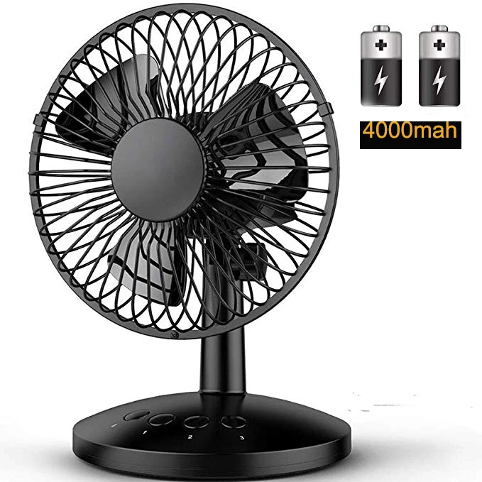 New wholesale home appliance rechargeable usb fan for 6 inch cooling electric fan for desktop,laptop