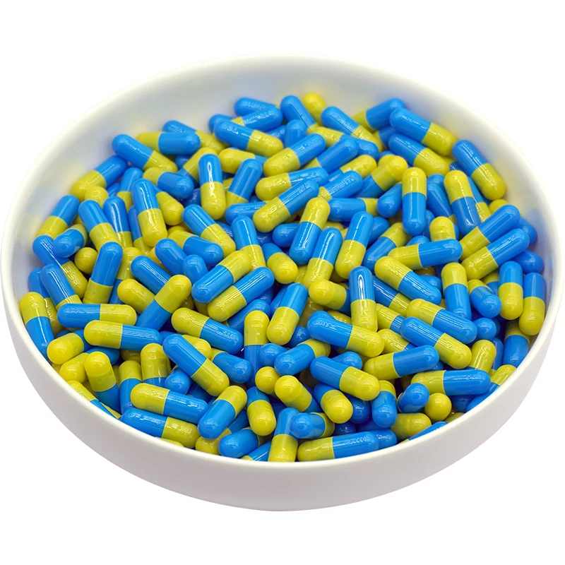 In-store Hot Sellers HPMC Pure Transparent Empty Vegetarian Capsules Empty HPMC Capsule Size 000 00 0 1 2 3 4 5