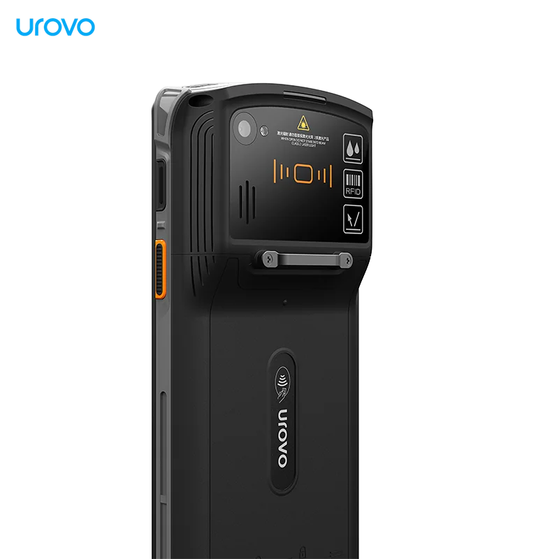 UROVO DT50D handheld pda devices terminal uhf rfid nfc 5.7 Inch Screen  Handheld 4GB RAM 1d/2d Barcode Scanner Mobile Computer