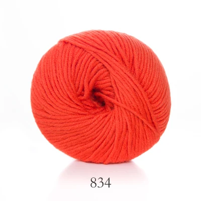 Yarncrafts мягкие окрашенные 8 слоев шерсти акриловая пряжа для свитера шарфов головных уборов
