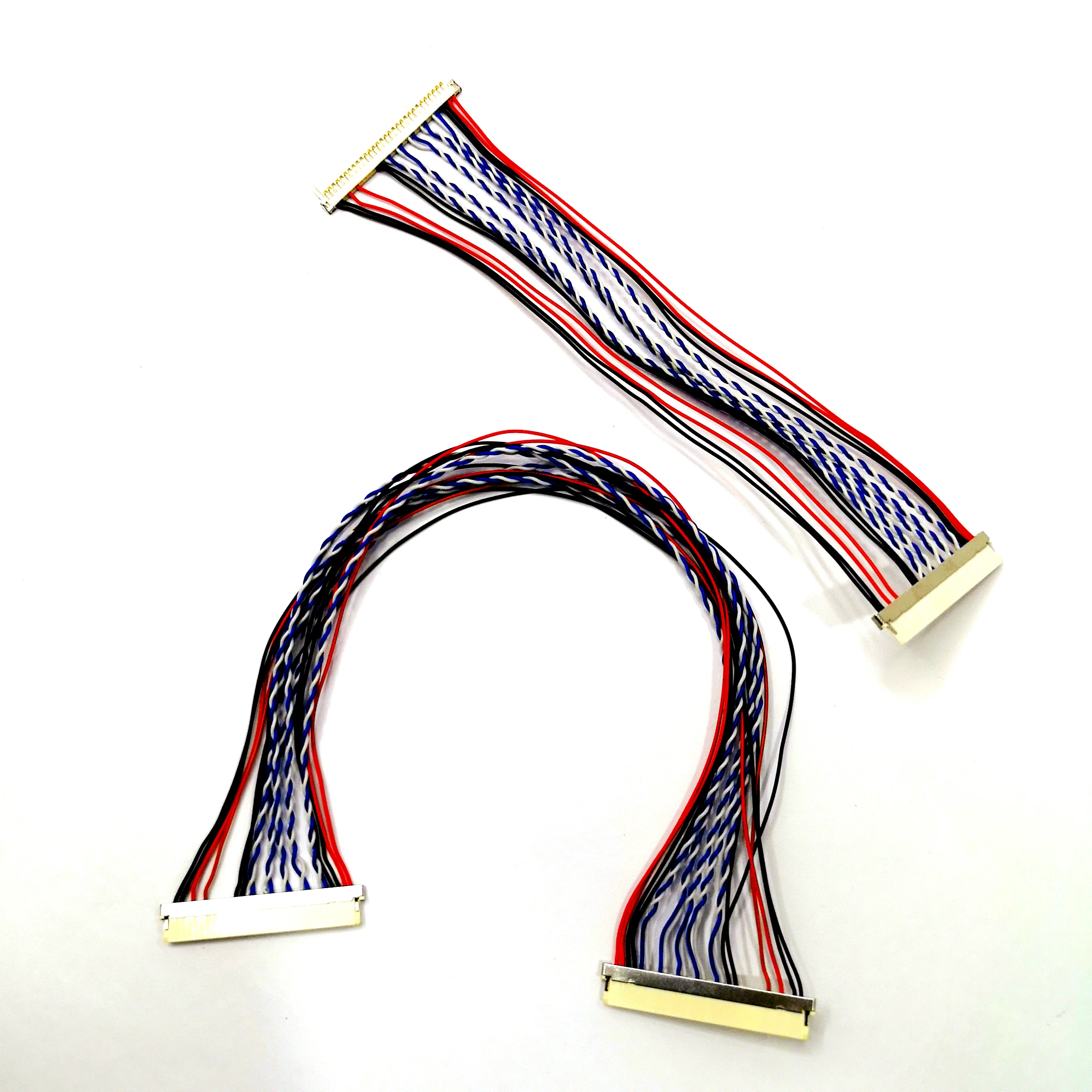 Factory costom lvds cable manufacturer lvds 15.6 led converter cable