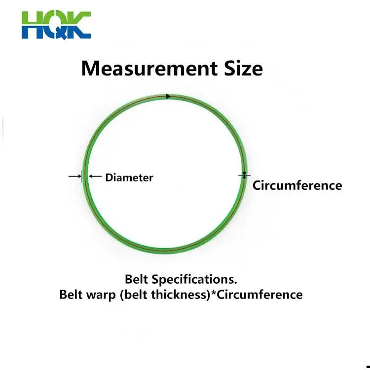Dongguan Factory Supply Seamless Round Polyurethane O Ring Conveyor Belt Round Non-slip O Ring