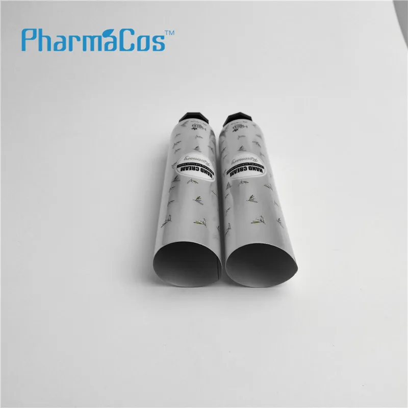 hand cream packaging plastic cosmetic soft aluminum tube with lids