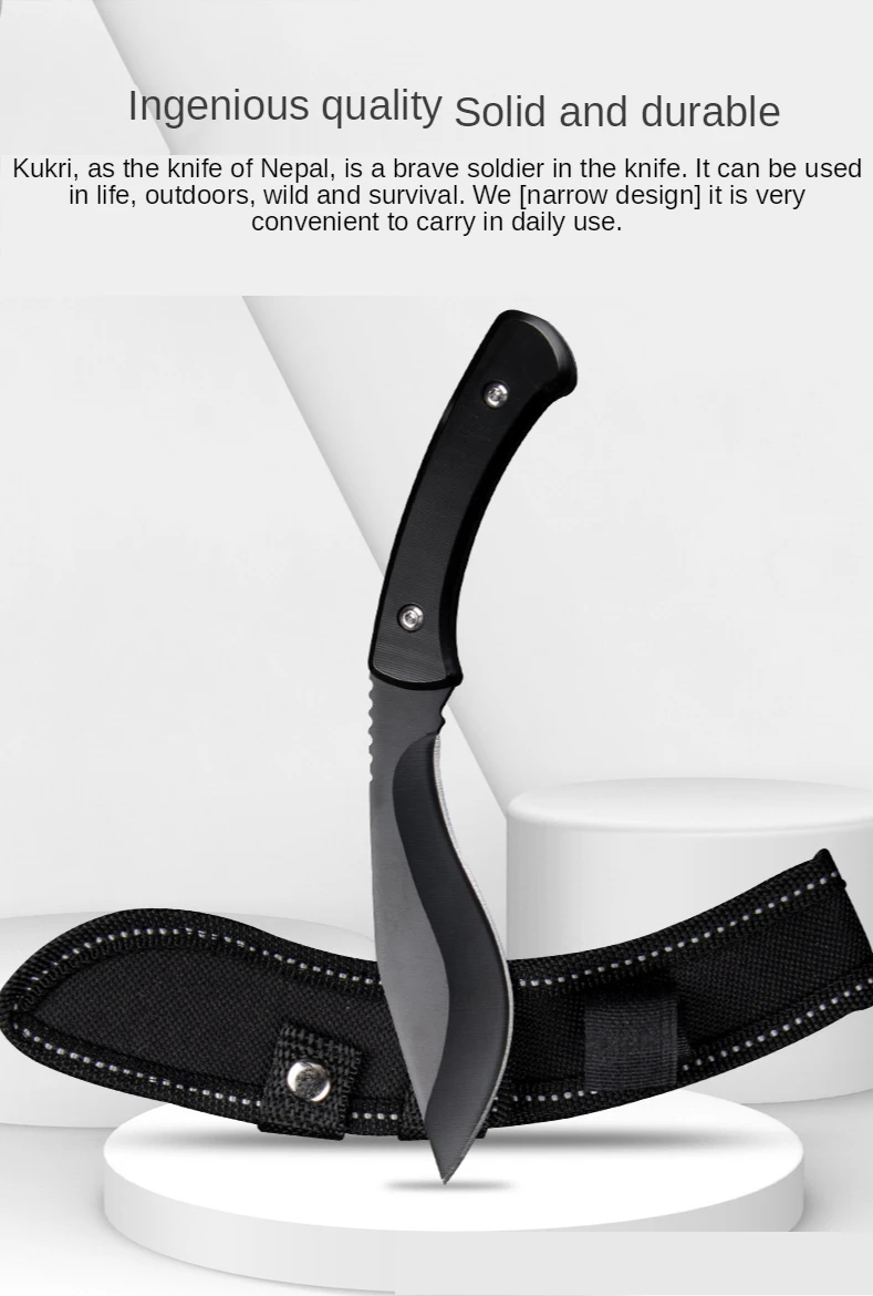 Camping Pocket knives EDC Tools Two colors Black Folding knife and Silver Outdoor