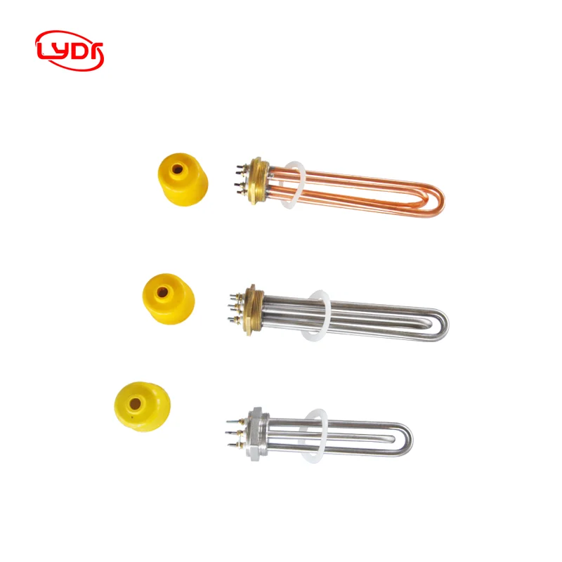 LYDR hot sale electric heating element tubular heater copper material for air heating