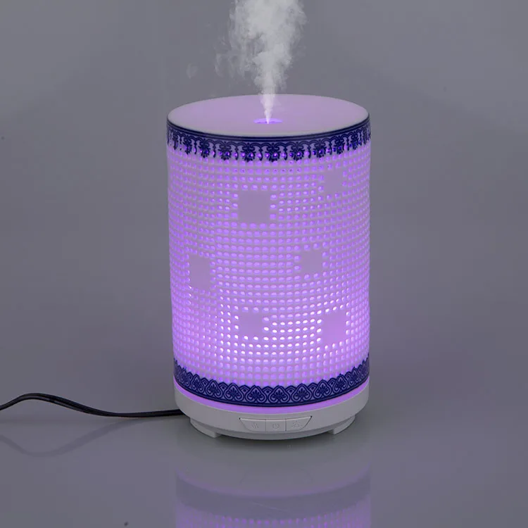 2021 New Style Home Decor Ceramic Electric White Ultrasonic Aroma Diffuser