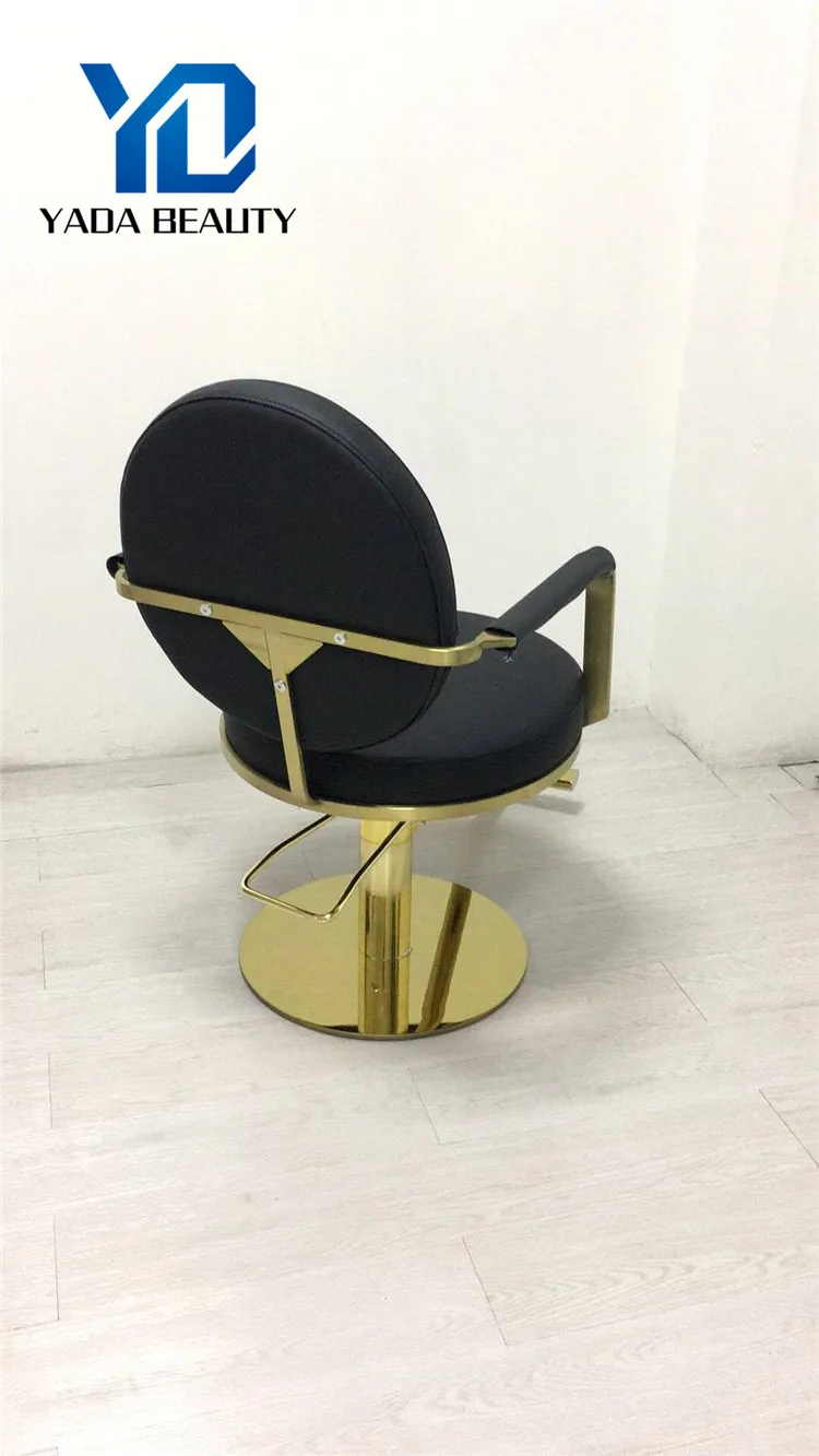 New style molding sponge synthetic leather hair salon furniture styling chair