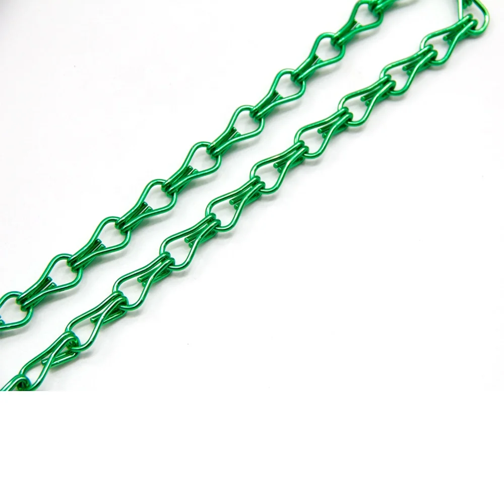 2023 New Wire Art Design Water Drop Shape Fashion Metal Ball Chain Link For Screens & Partition Interior Decor Luxury Type