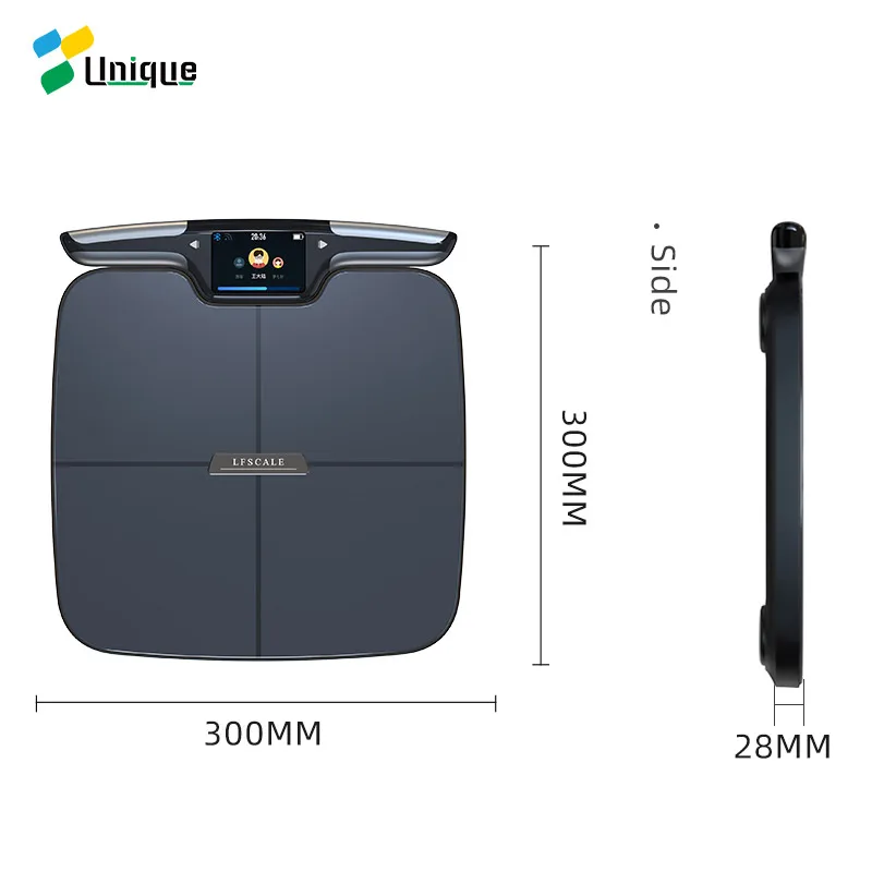 Smart 8 Electrode Body Fat Scale high accuracy weight scale smart body fat analyzer scale