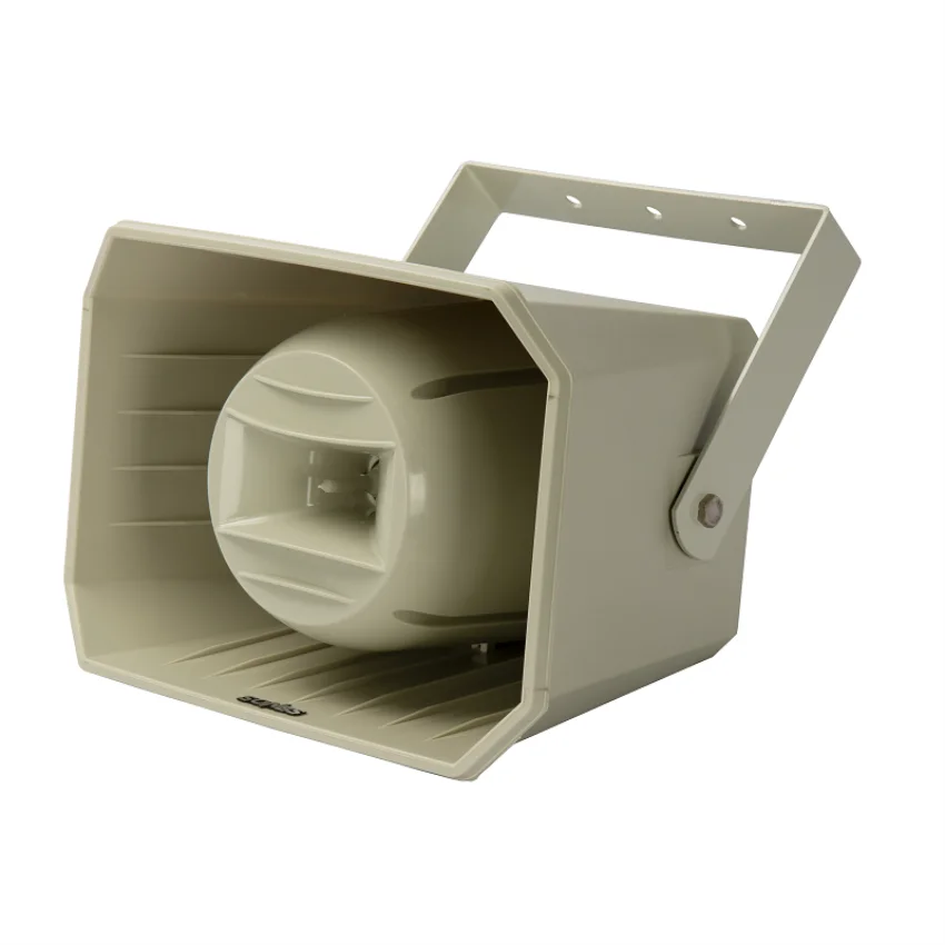 wide frequency range 60w watt pa mini public address system horn speaker for school, stadium,playground,square