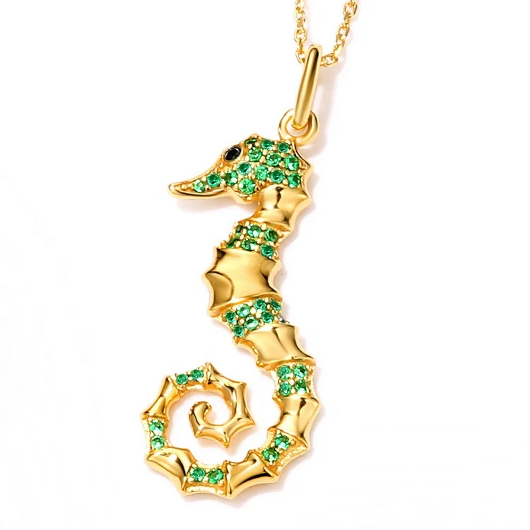 New Arrival Summer Jewelry S925 Sterling Silver Ocean Series Gift Pendant Necklace