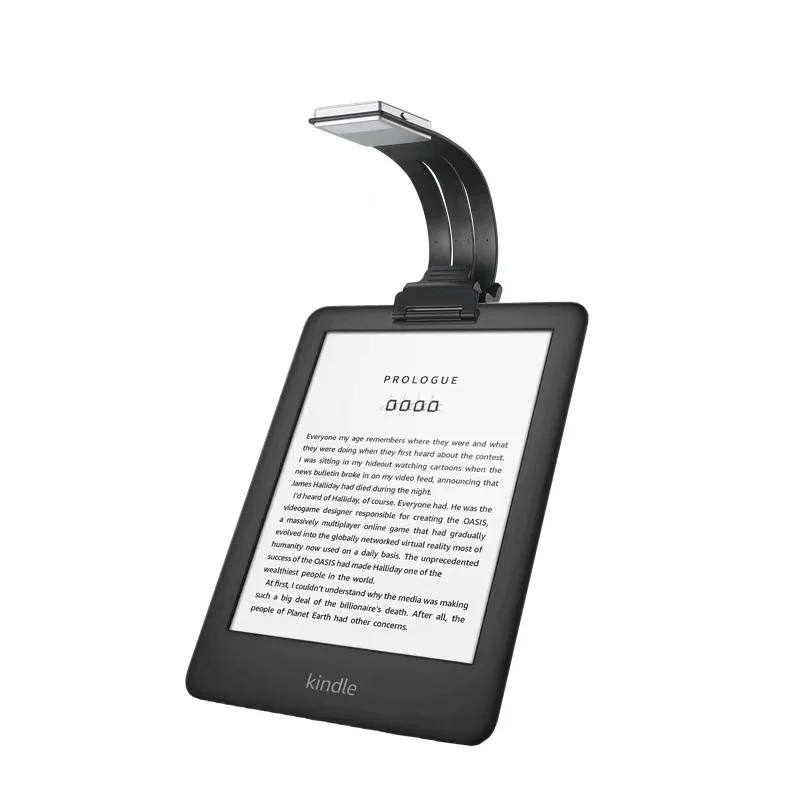 Лампа для чтения книг с зажимом лампа USB перезаряжаемая портативная электронных светодиодная Закладка Затемняющая регулируемая