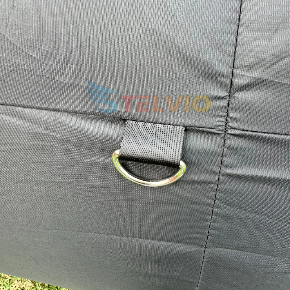 Black Portable Led Disco Lighting Nightclub Party Tent Inflatable Cube Party Tent Inflatable Nightclub Tent With Blower