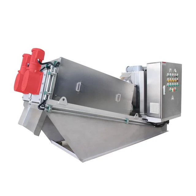 
 Индивидуальная машина для обезвоживания осадка, используемая на заводах по производству пальмового масла  