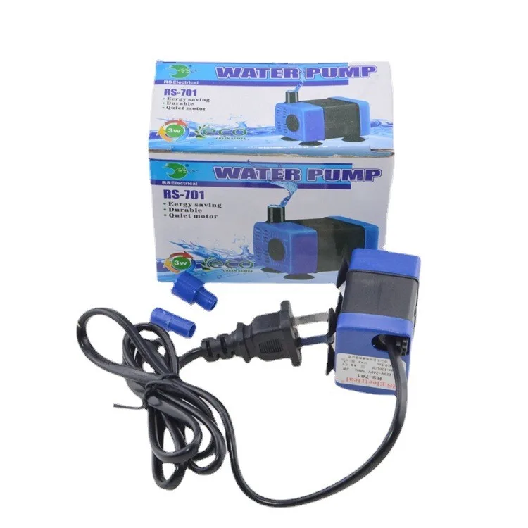 Wholesale Rs-701 /RS-901 Electric Small Water Pump Mini Water Circulation Filter Pump Fish Tank Accessories Pump