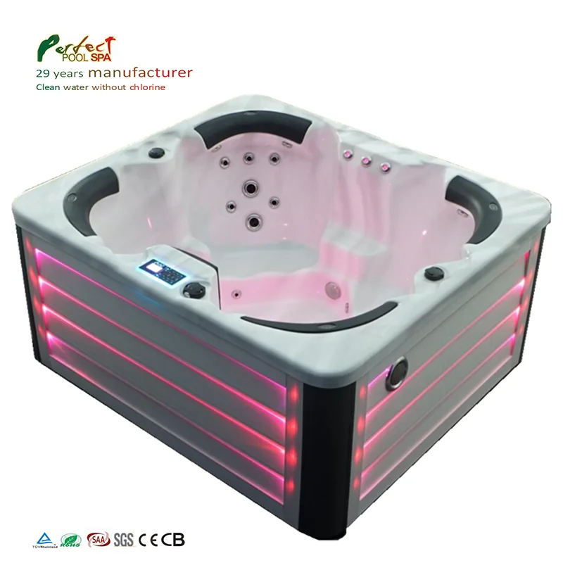 No Chemical Perfect Thetis for 4 Person Hot Tub Winer Spa