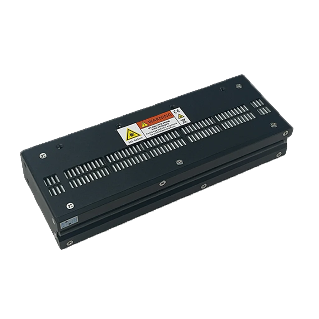 395nm UV Curing Lamp with High-Power Irradiation 200*10mm 150W Cooling by Fan with Controller System