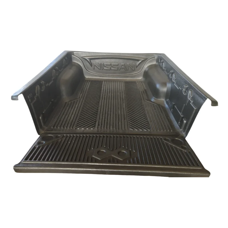 pickup truck tail compartment rubber cargo box treasure car special trunk mat for Nissan D22