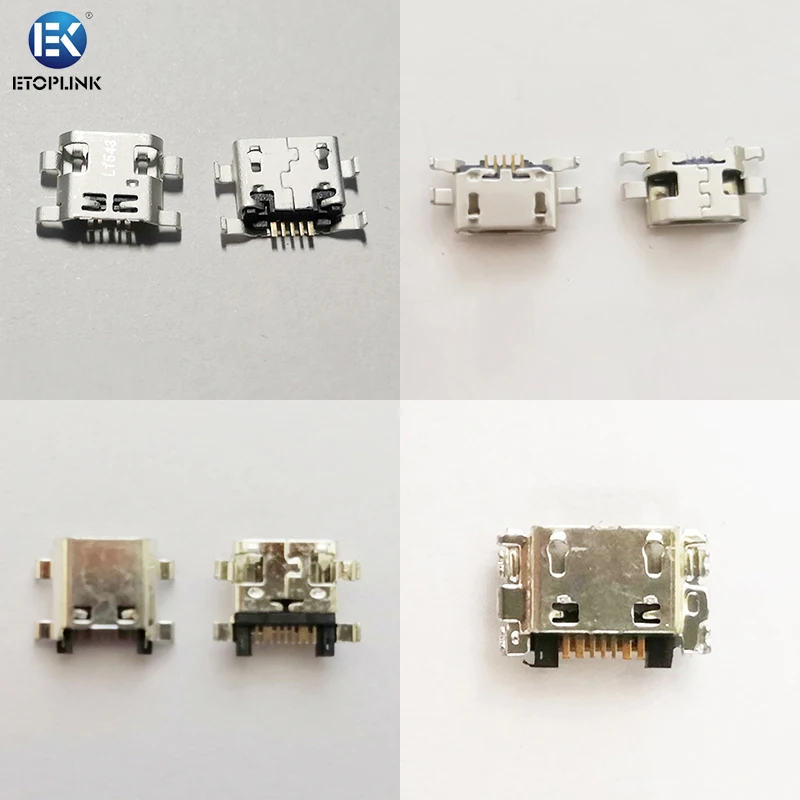 Pin De Carga for Alcatel Ot7040 Pop C7 Charging Port Connnector Charger connectors