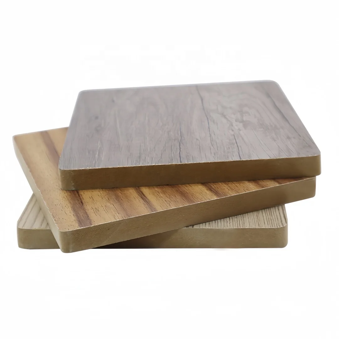 High Quality 4X8 High Gloss Melamine Medium Fiberboard Veneers Waterproof for Kitchen and Hotel Applications