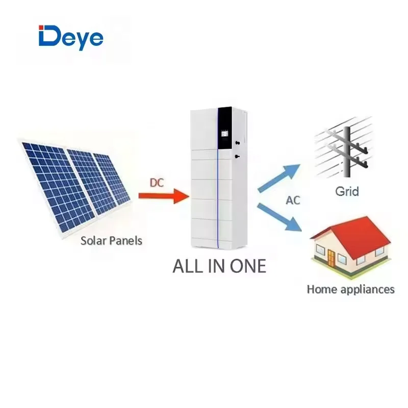 Deye ESS GB-SL 10kwh All In One LiFePO4 High voltage Energy Storage Battery BMS 3 Phase hybrid inverter For Solar Energy System