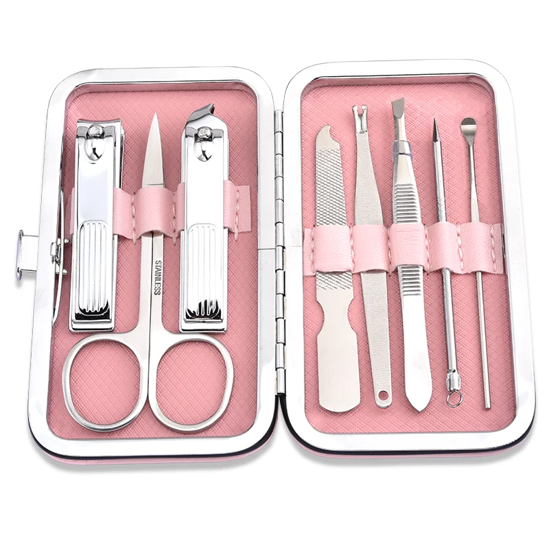 OEM/Custom high quality Mens Women Travel Manicure Set Pedicure Kit/Grooming Nail Cutter Kit Nail Art Tools Nail clipper set
