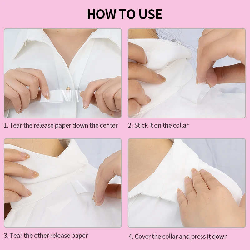 Wholesales Invisible Clear Women Fabric Sticky Double Sided Tape For Clothes Clothing And Body