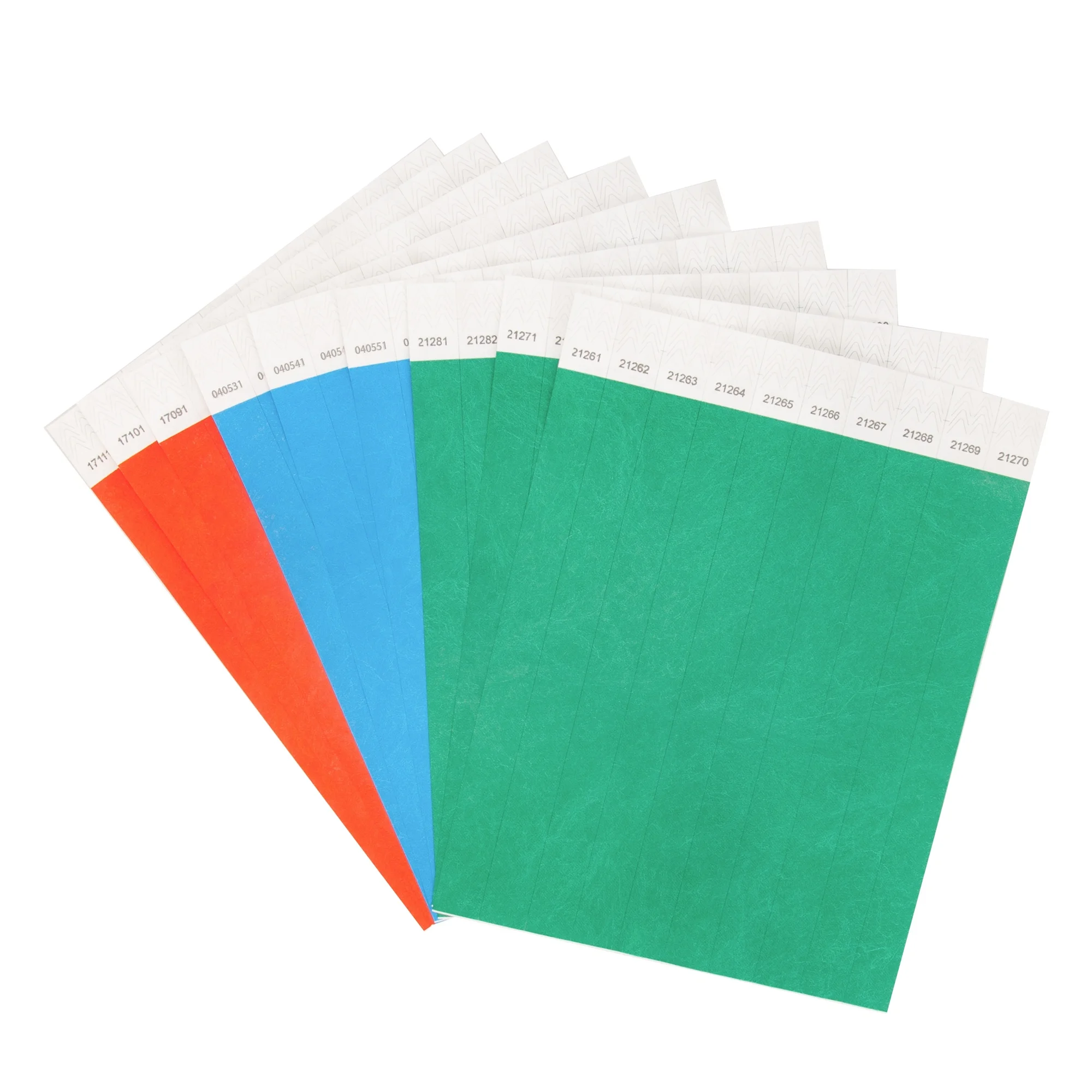 Новые оригинальные 3/4 одноразовые печатные браслеты tyvek для торжественных мероприятий