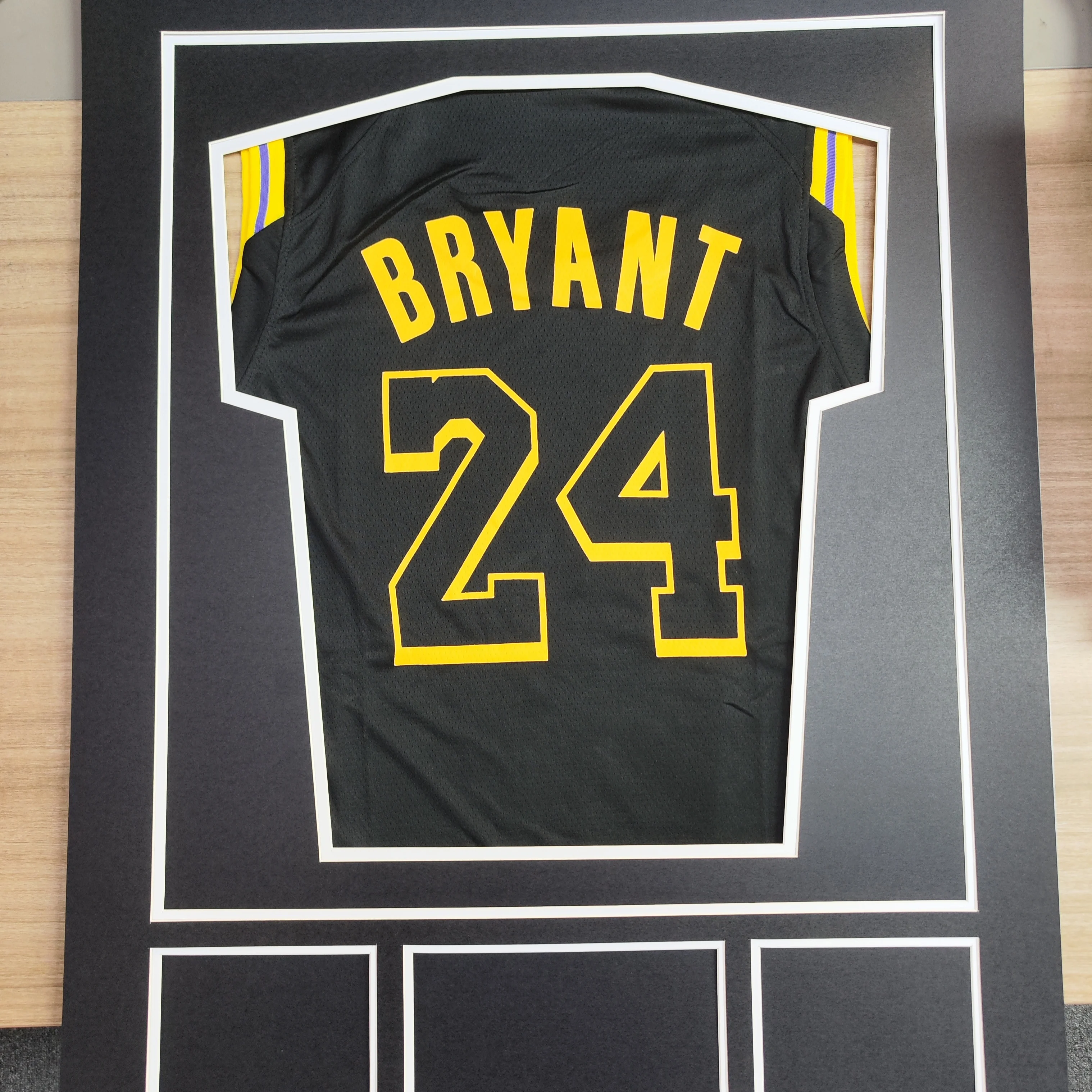 Wholesale Solid Wood Memorabilia Shadow Box Football Basketball Jersey Frame