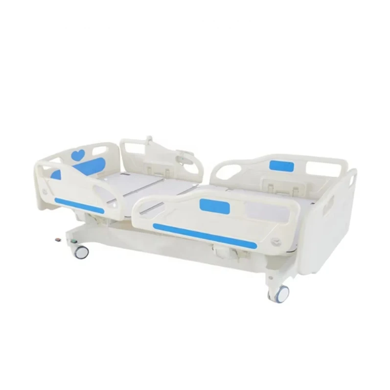 Manufacturer Hospital Furniture Nursing Bed Electric 5 Functions ICU Hospital Bed