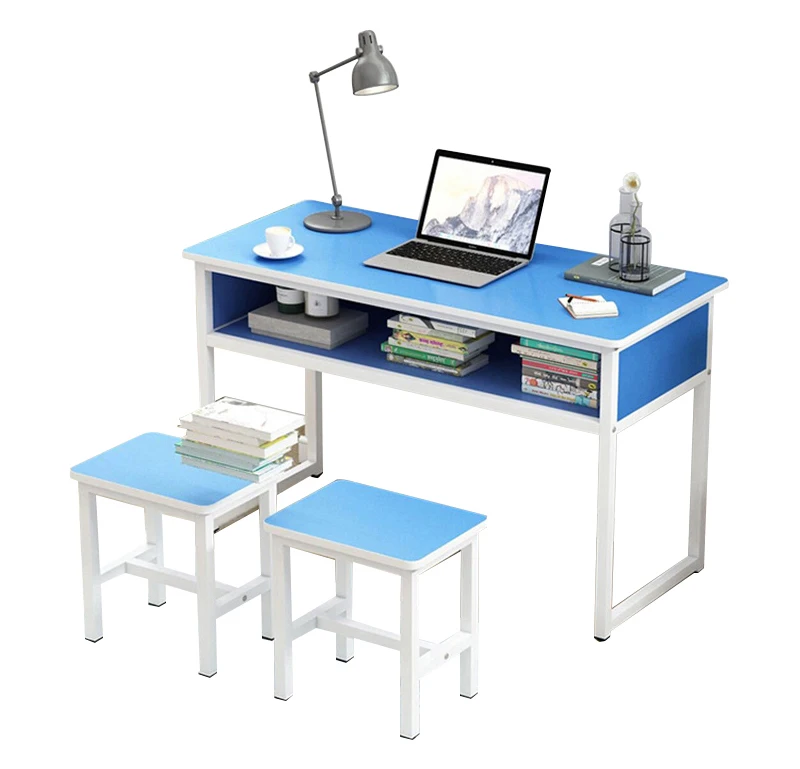 
Wooden Cheap Single Adjustable Study Table Primary School Desk 