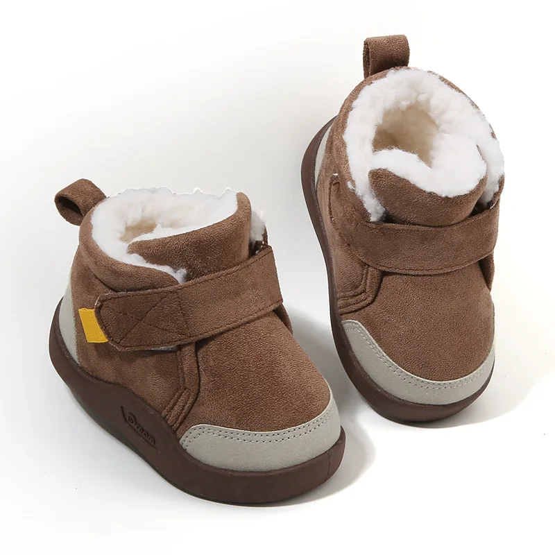 Anti-Slip Rubber Sole Winter Boots Baby Soft baby boot shoes girl shoes Baby Winter Booties Snow Boot