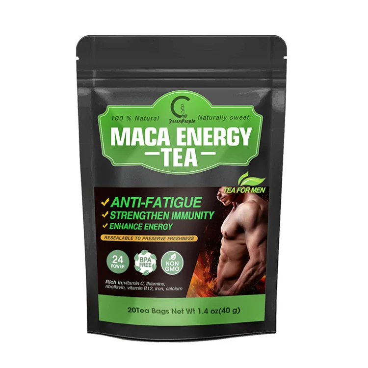 Частная торговая марка China Maca Tea, 7 дней, улучшение почек, повышение жизнеспособности, Предотвращение преждевременной эякуляции, чай Maca